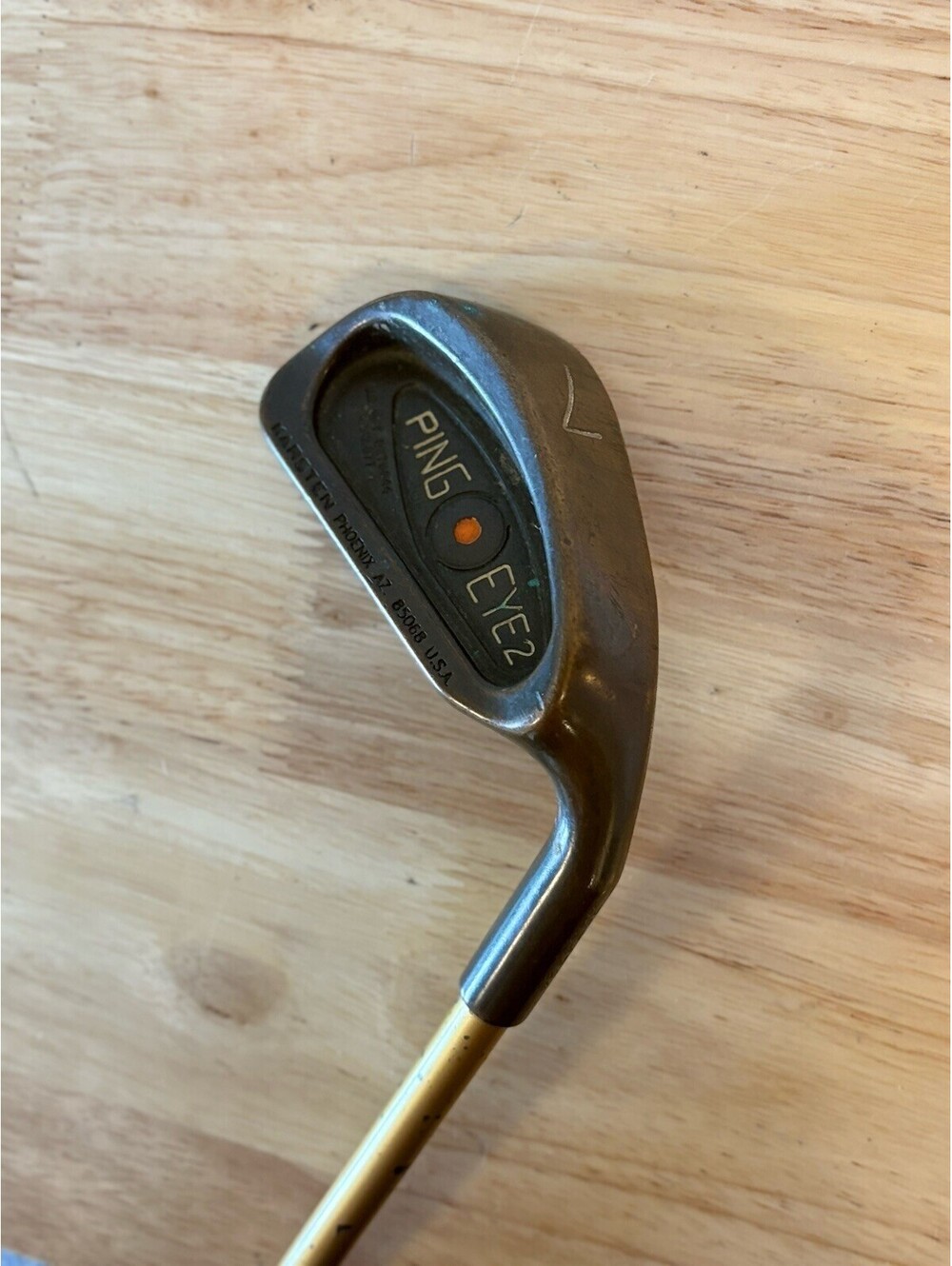 Ping Eye 2 Beryllium Copper Single 7 Iron Orange Dot Graphite RH